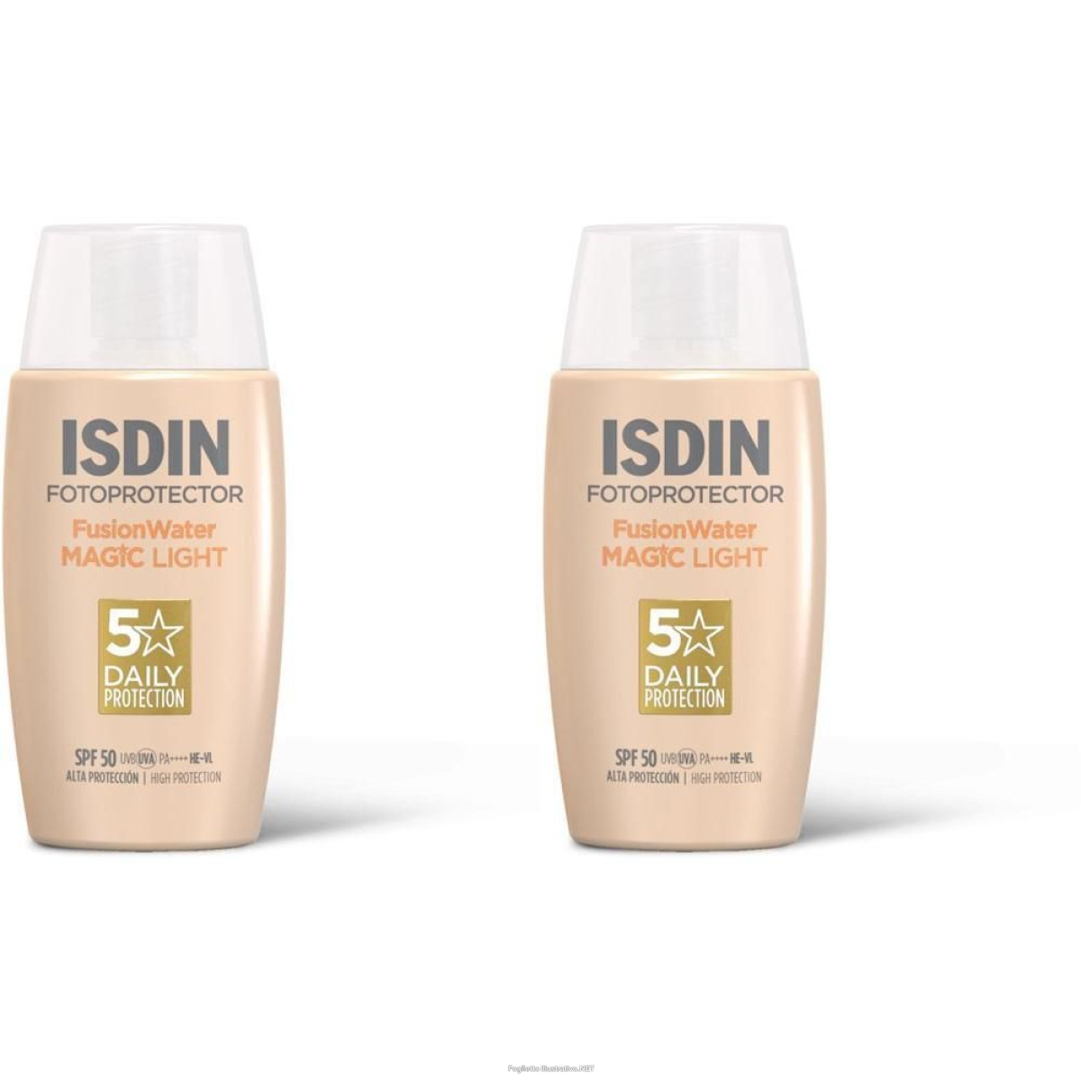 Cerca Offerte di isdin fusion water magic color light spf50 2x50 ml e acquista online