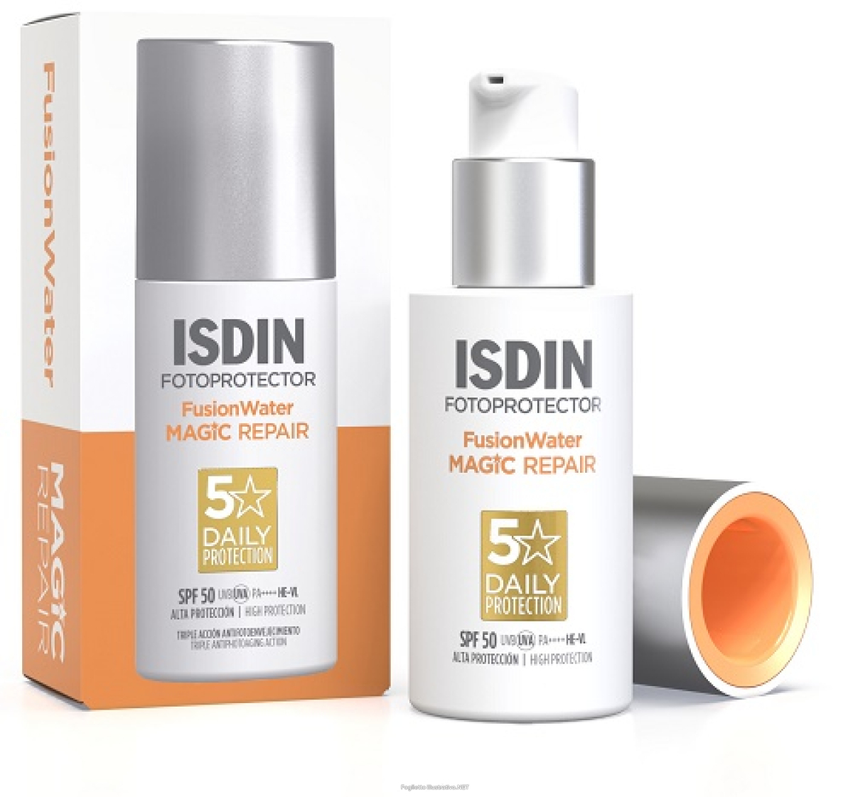 Cerca Offerte di isdin fusion water magic repair spf50 protezione solare viso antiage ultraleggera 50ml e acquista online