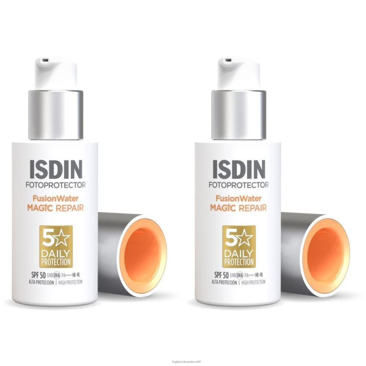 Cerca Offerte di isdin fusion water magic repair spray spf 50 2x50 ml e acquista online