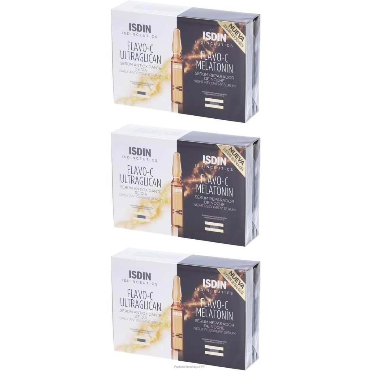 Cerca Offerte di isdin isdinceutics day & night flavo-c melatonin ultraglican antioss e acquista online