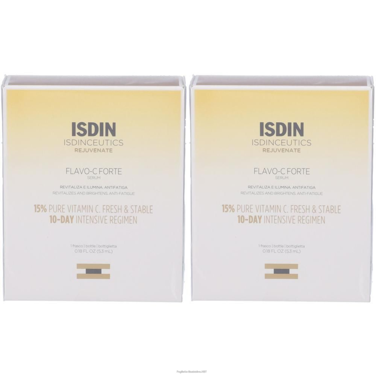 Cerca Offerte di isdin isdinceutics flavo-c forte siero viso con vitamina c 2x5,3 ml e acquista online