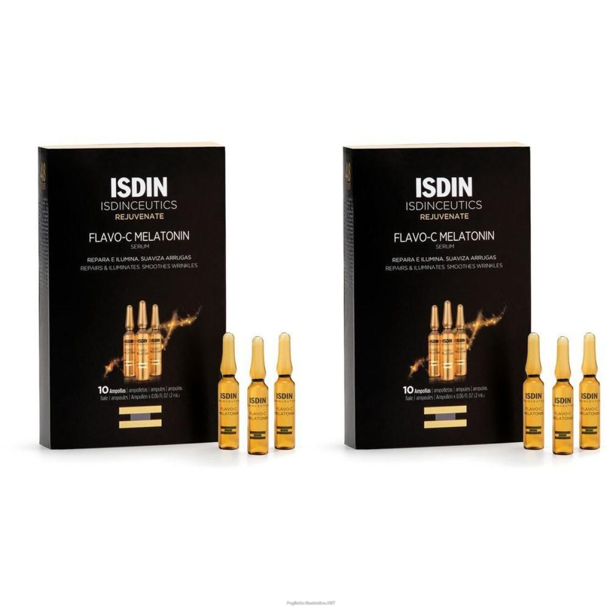 Cerca Offerte di isdin isdinceutics flavo-c melatonin siero riparatore notte 2x10 pz fi e acquista online