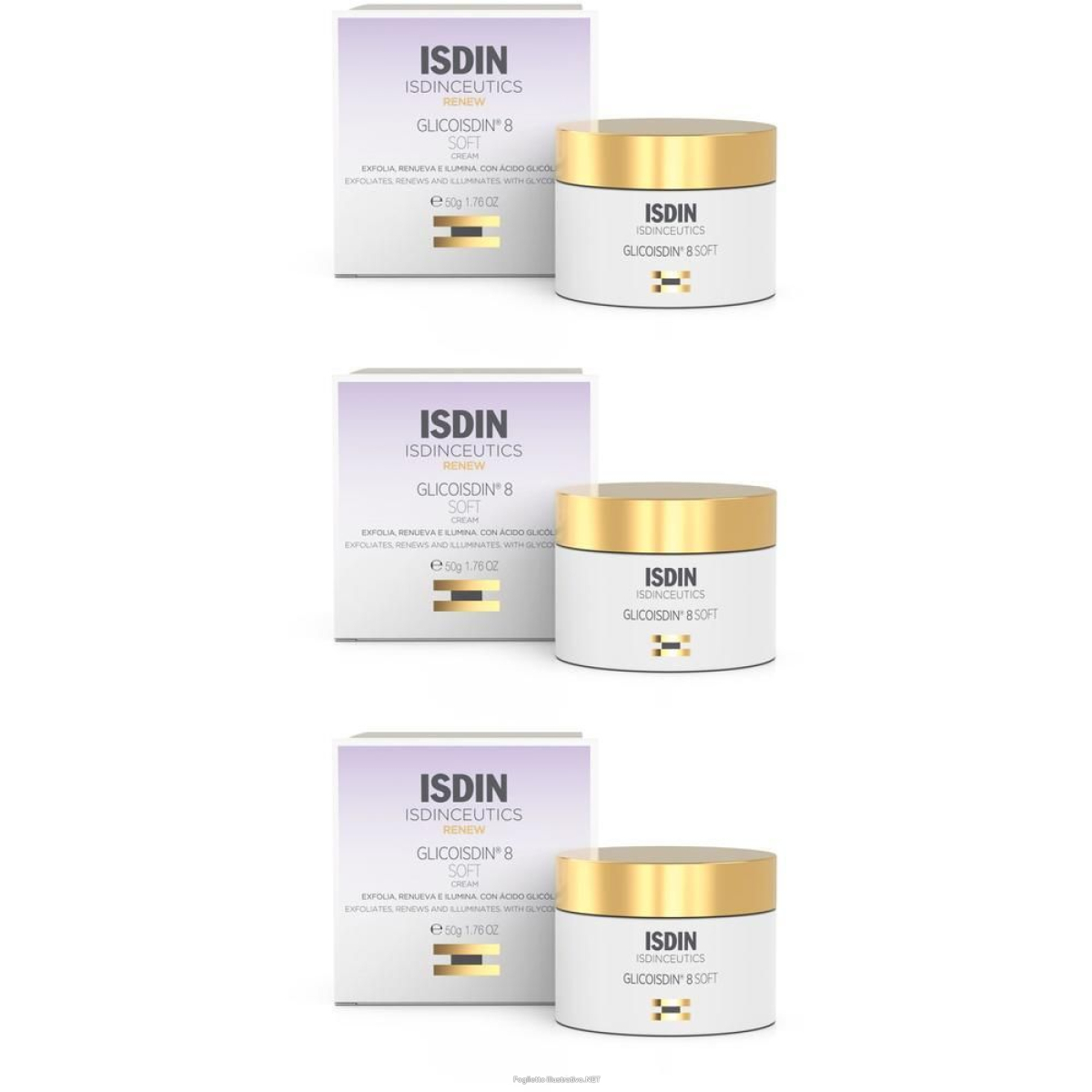 Cerca Offerte di isdin isdinceutics glicoisdin 8 crema viso effetto peeling 3x50 ml cre e acquista online