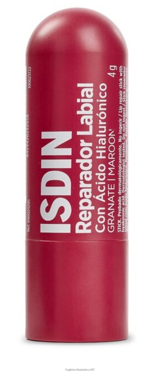 Cerca Offerte di isdin reparador labial balsamo labbra con acido ialuronico colore borgogna stick 4 g e acquista online