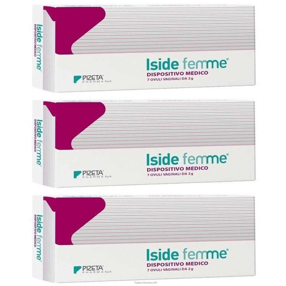 Cerca Offerte di iside femme 7 ovuli vaginali 3x7x2 g e acquista online
