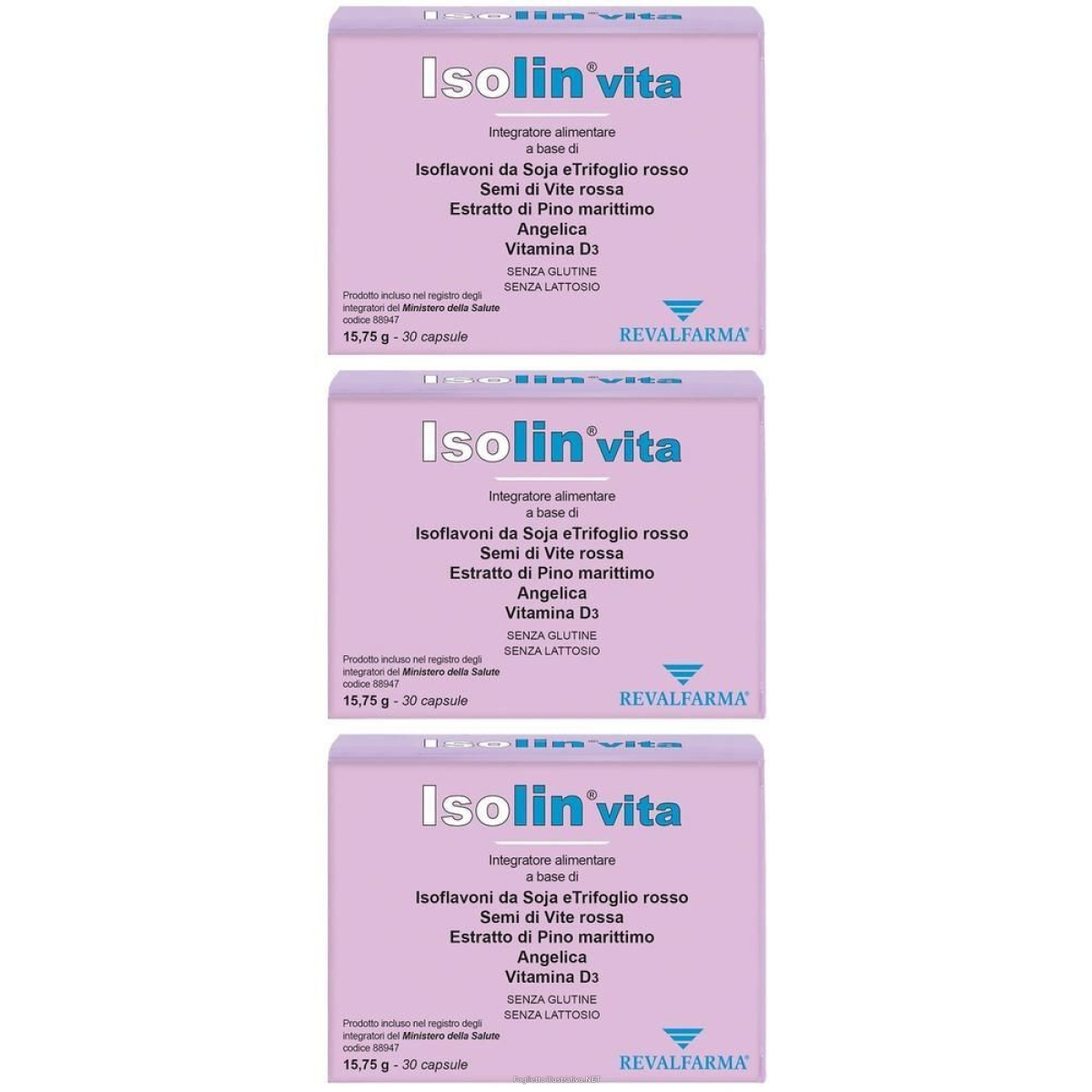 Cerca Offerte di isolin vita 30 capsule 3x15,75 g e acquista online
