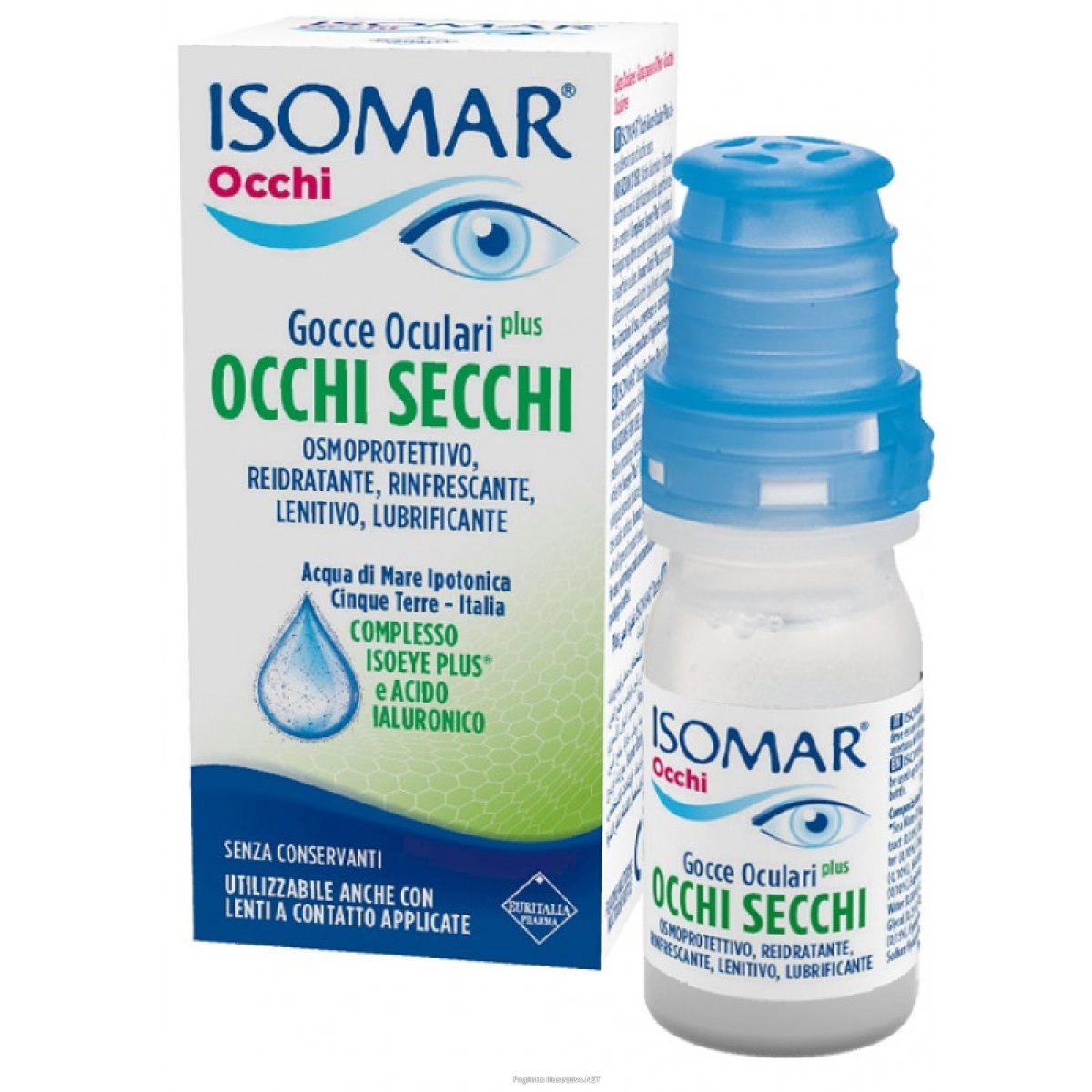 Cerca Offerte di isomar occhi secchi plus gocce oculari acido ialuronico 0,20% 10 ml e acquista online