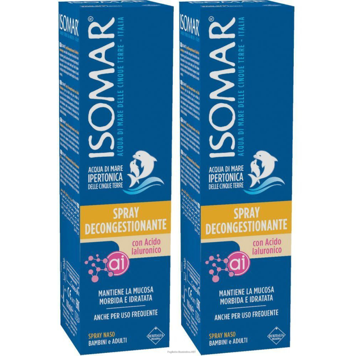 Cerca Offerte di isomar® spray decongestionante set da 2 2x100 ml nasale e acquista online