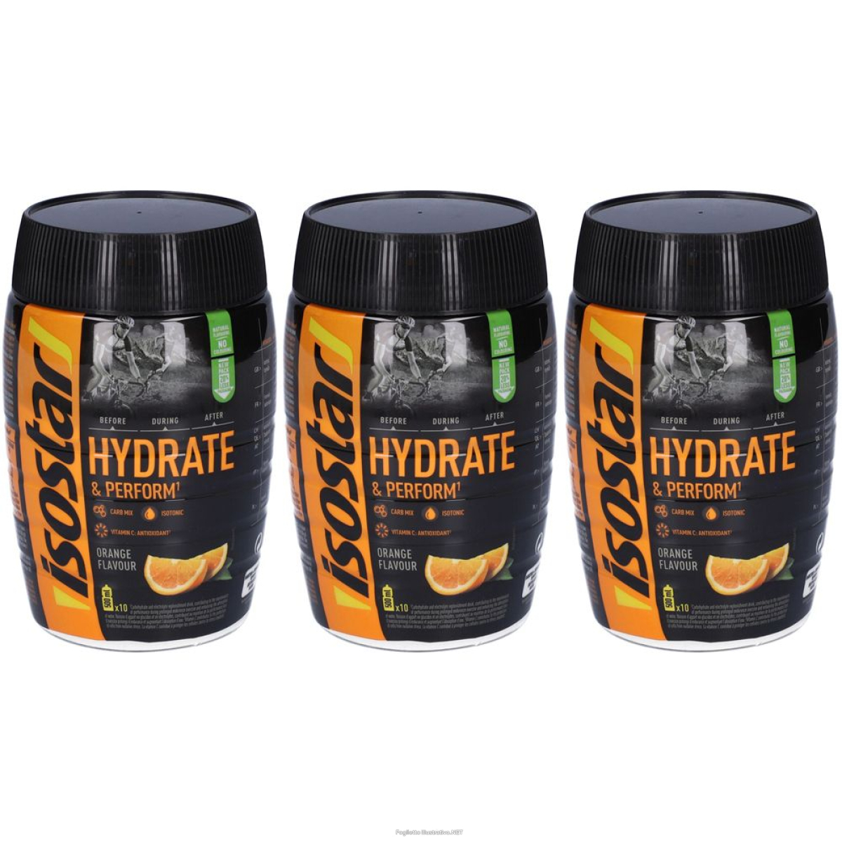 Cerca Offerte di isostad hydrate & perform polvere arancia set da 3 3x400 g altro e acquista online