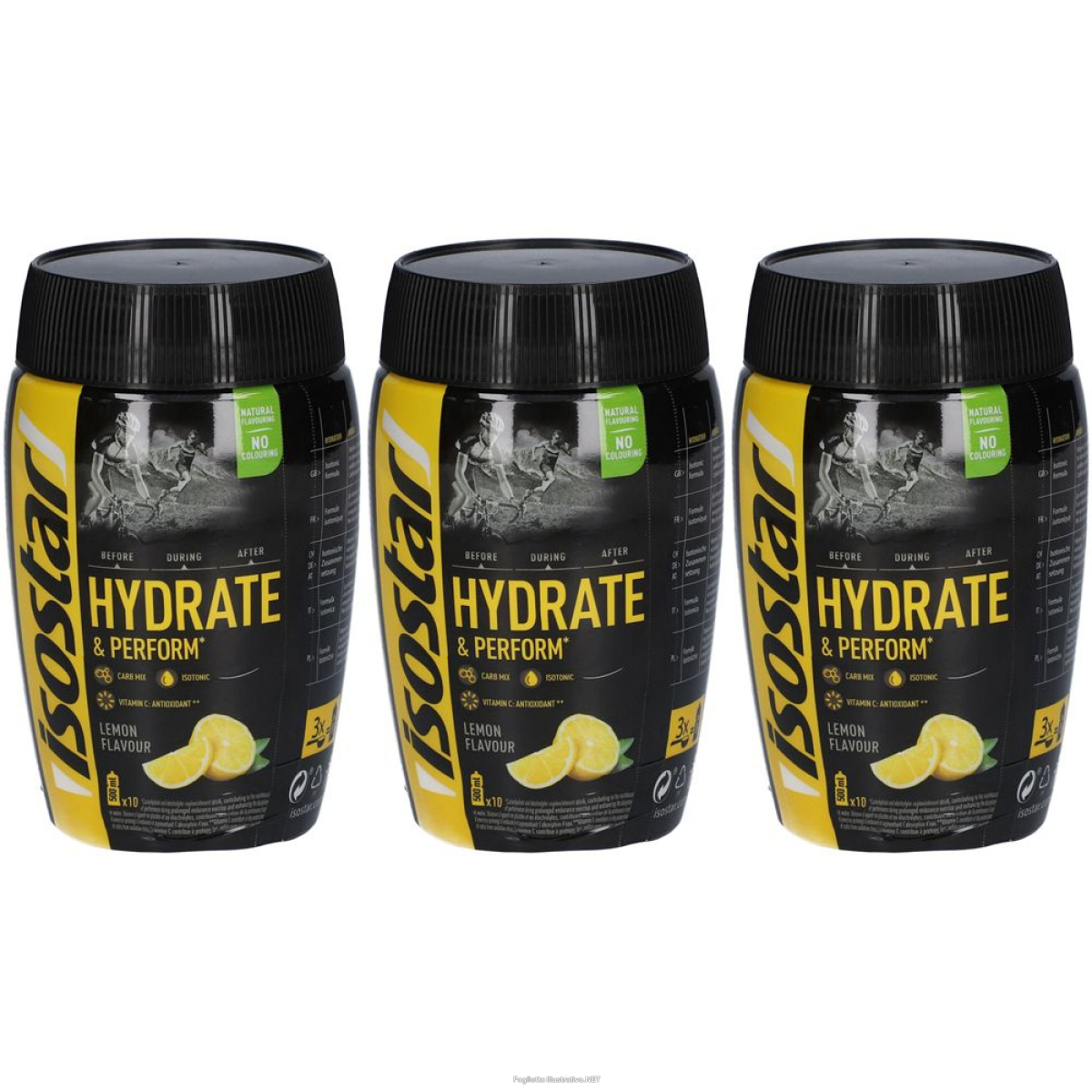 Cerca Offerte di isostad hydrate & perform polvere limone set da 3 3x400 g altro e acquista online