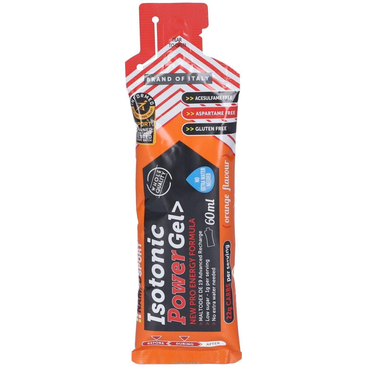 Cerca Offerte di isotonic power gel orange 5x60 ml soluzione orale e acquista online