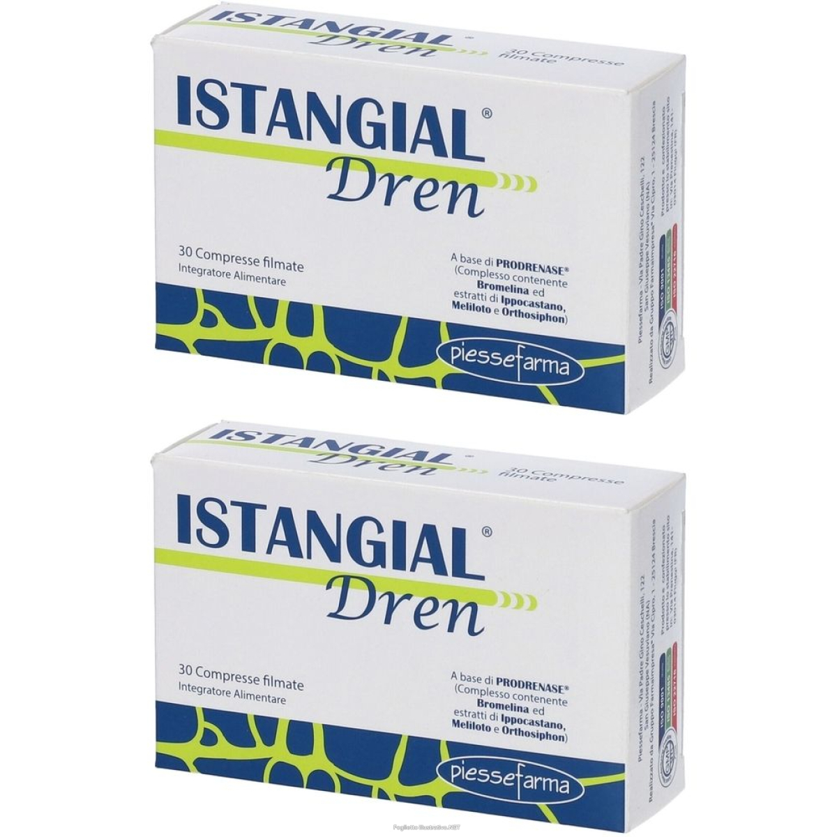 Cerca Offerte di istangial dren 30cpr set da 2 2x30 pz compresse e acquista online