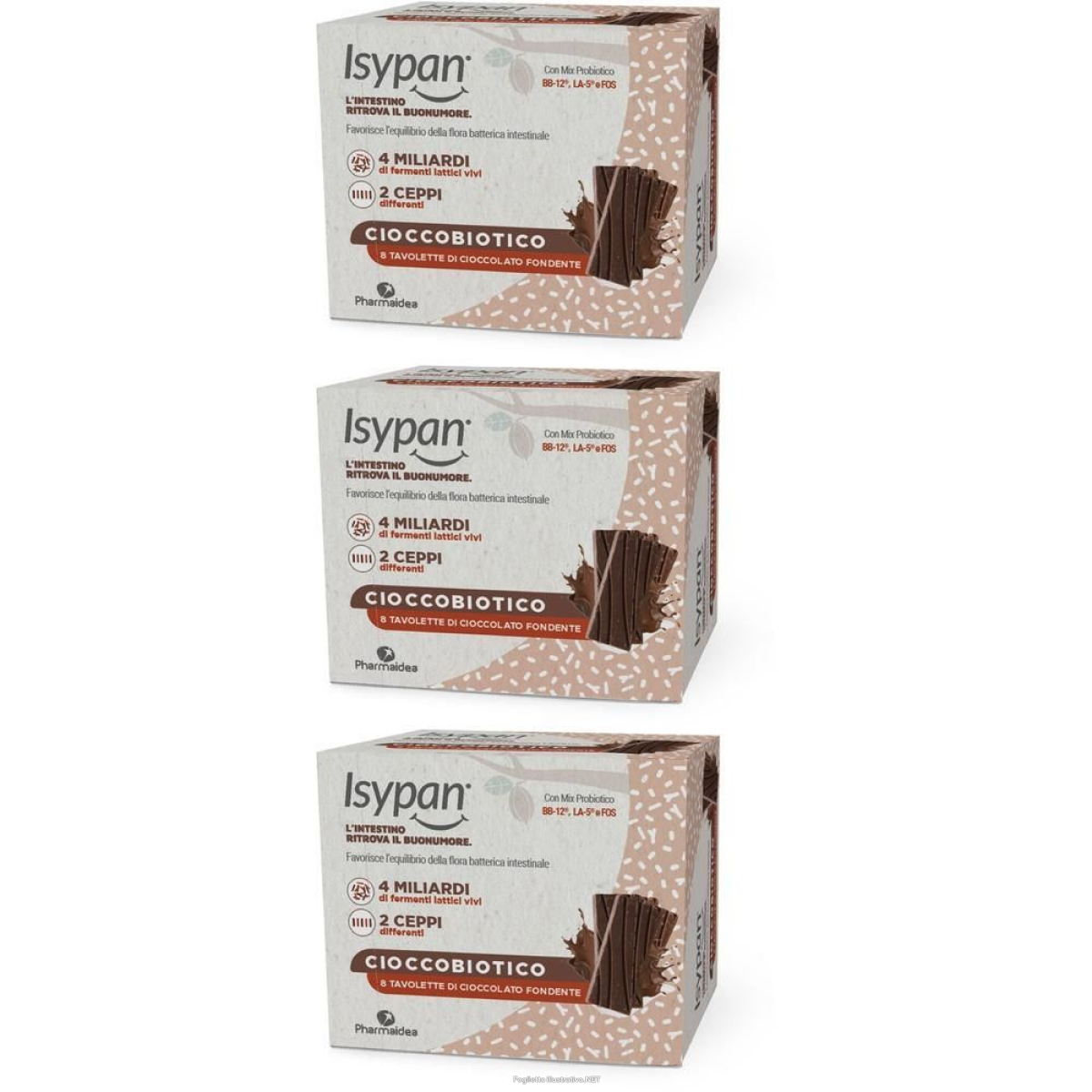 Cerca Offerte di isypan® cioccobiotico fondente probiotici 8 tavolette 3x60 g e acquista online
