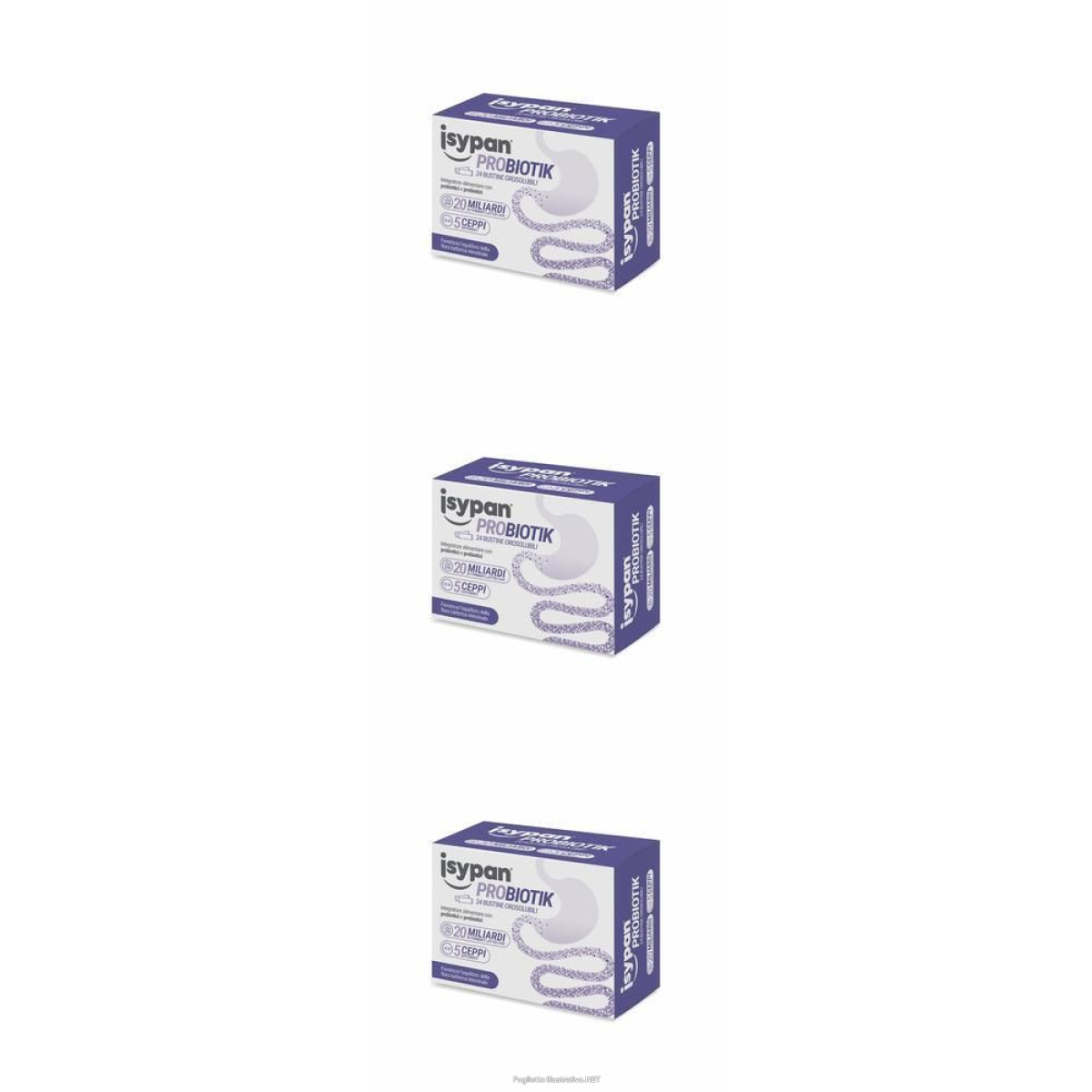 Cerca Offerte di isypan probiotik fermenti lattici probiotici 24 bustine orosolubili 3x e acquista online