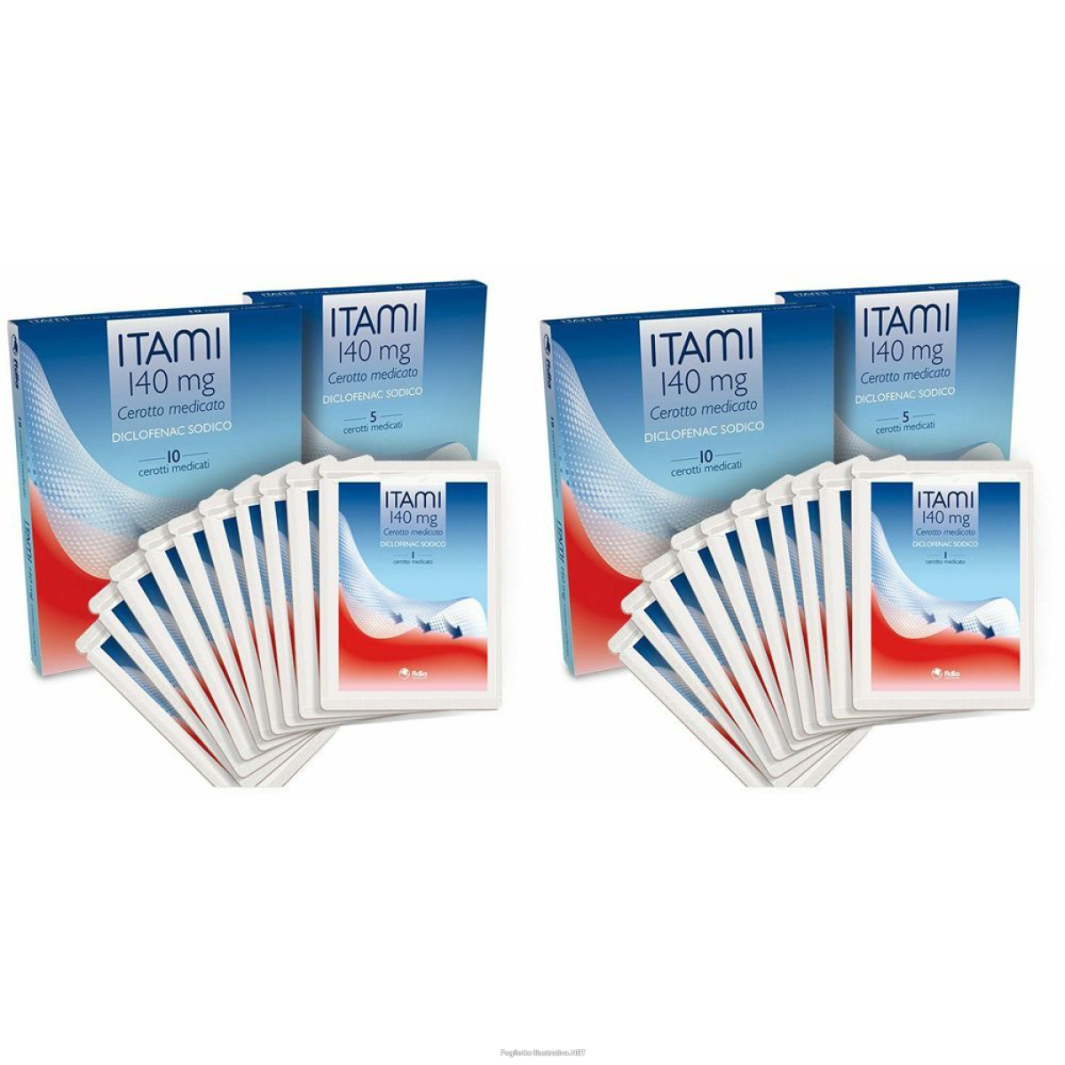 Cerca Offerte di itami 140 mg cerotto medicato set da 2 2x10 pz e acquista online