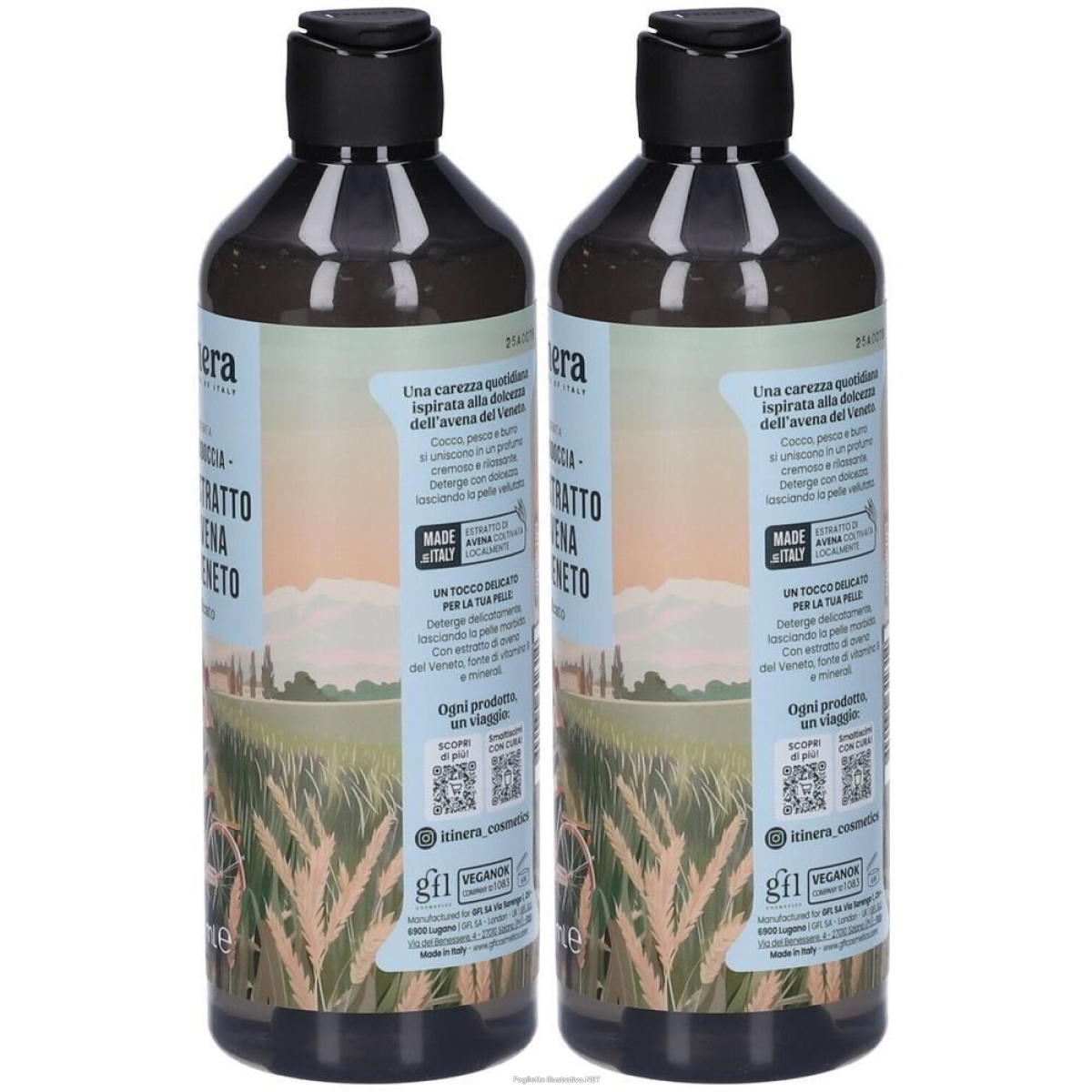 Cerca Offerte di itinera bagnodoccia con estratto di avena del veneto delicato 370 ml e acquista online