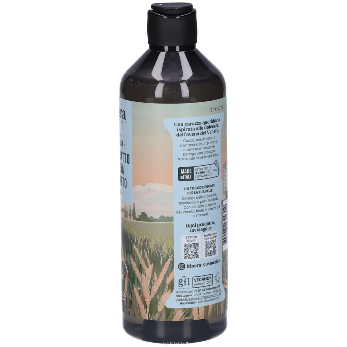 Cerca Offerte di itinera bagnodoccia con estratto di avena del veneto delicato 370 ml g e acquista online