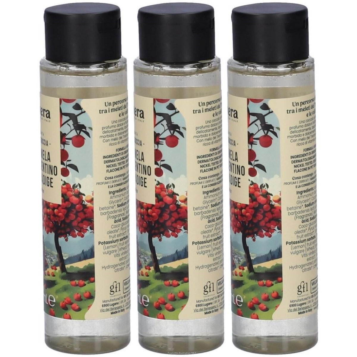 Cerca Offerte di itinera bagnodoccia con mela del trentino alto adige dolce 100ml 3x100 e acquista online