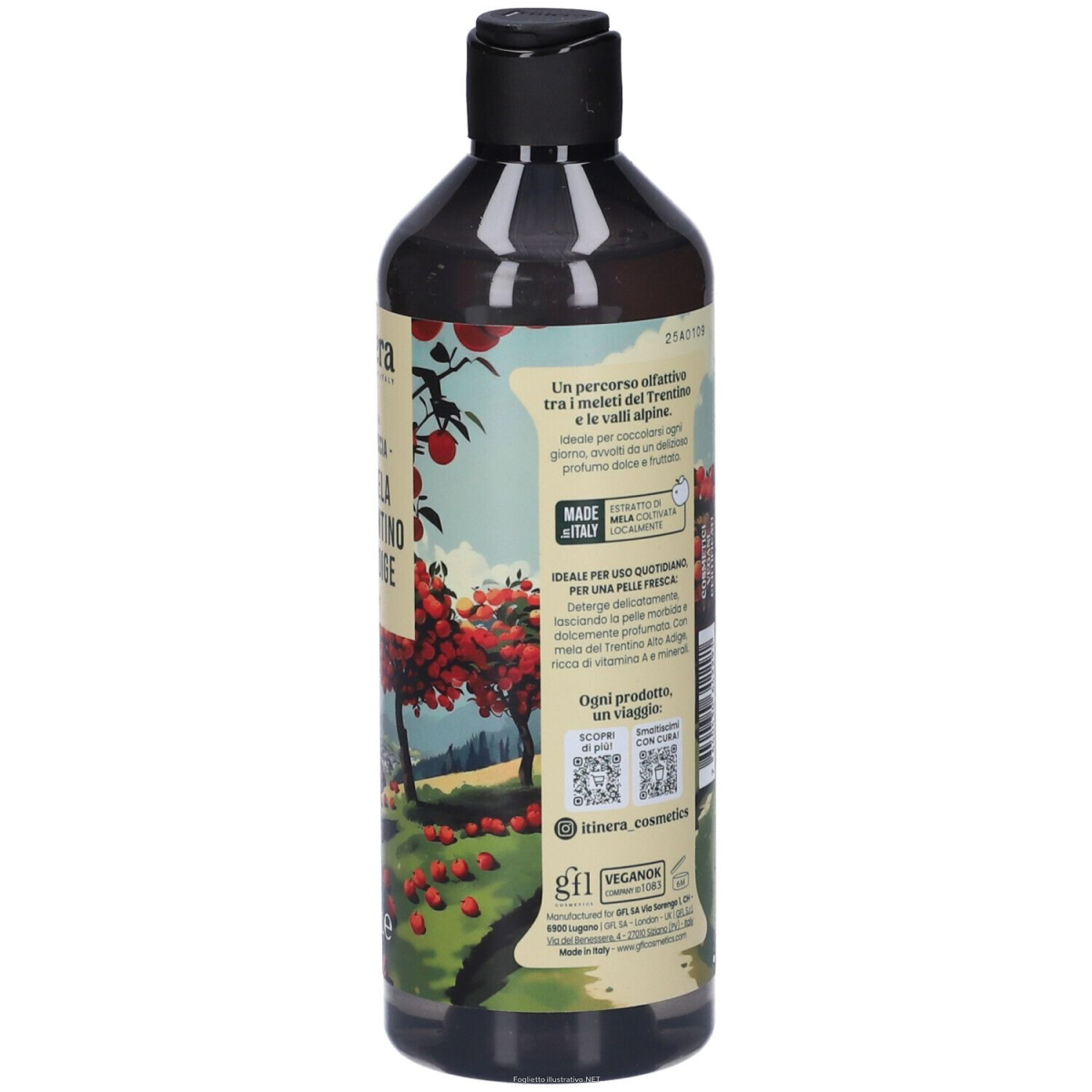 Cerca Offerte di itinera bagnodoccia con mela del trentino alto adige dolce 370ml 370 m e acquista online