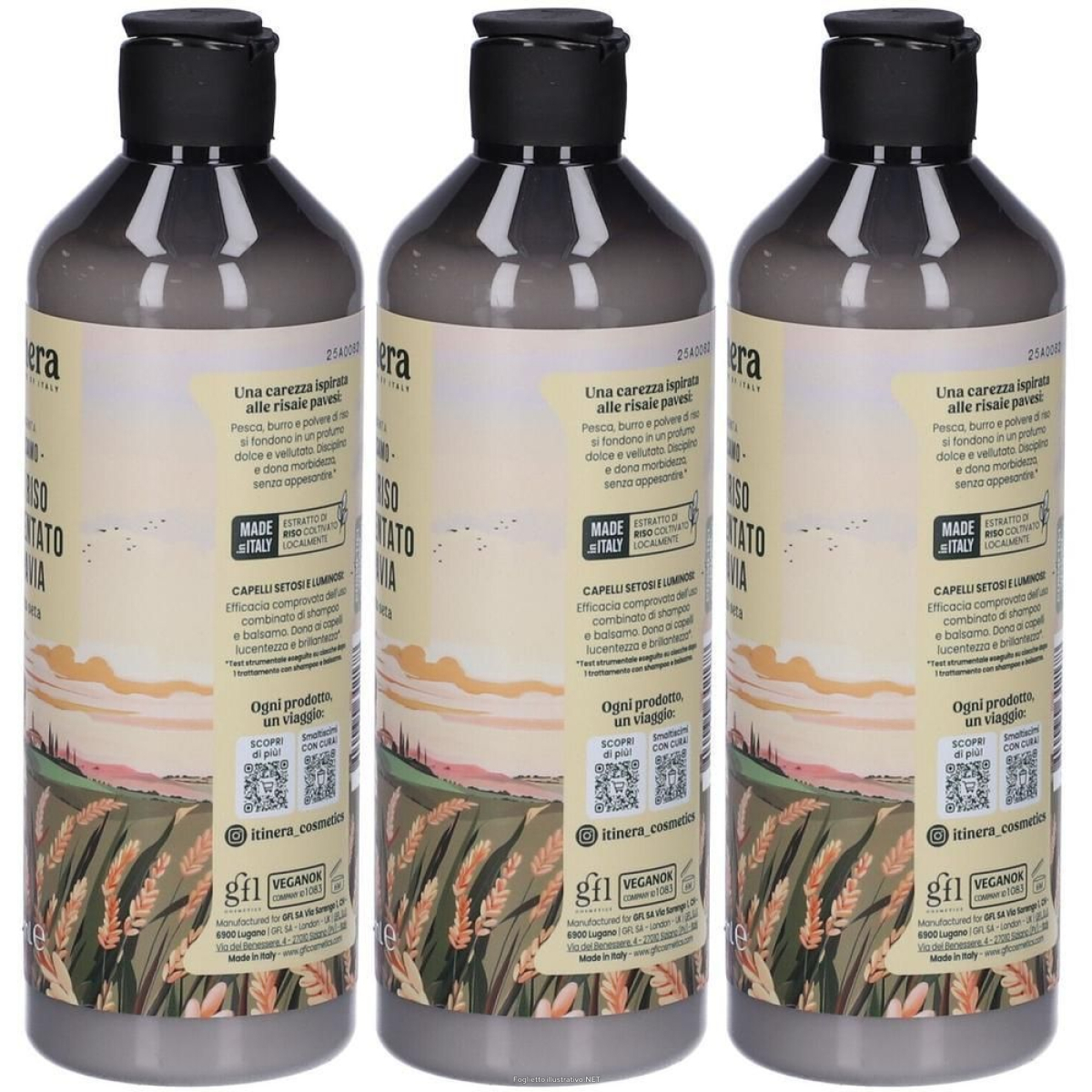 Cerca Offerte di itinera balsamo con riso fermentato di pavia effetto seta 370 ml e acquista online