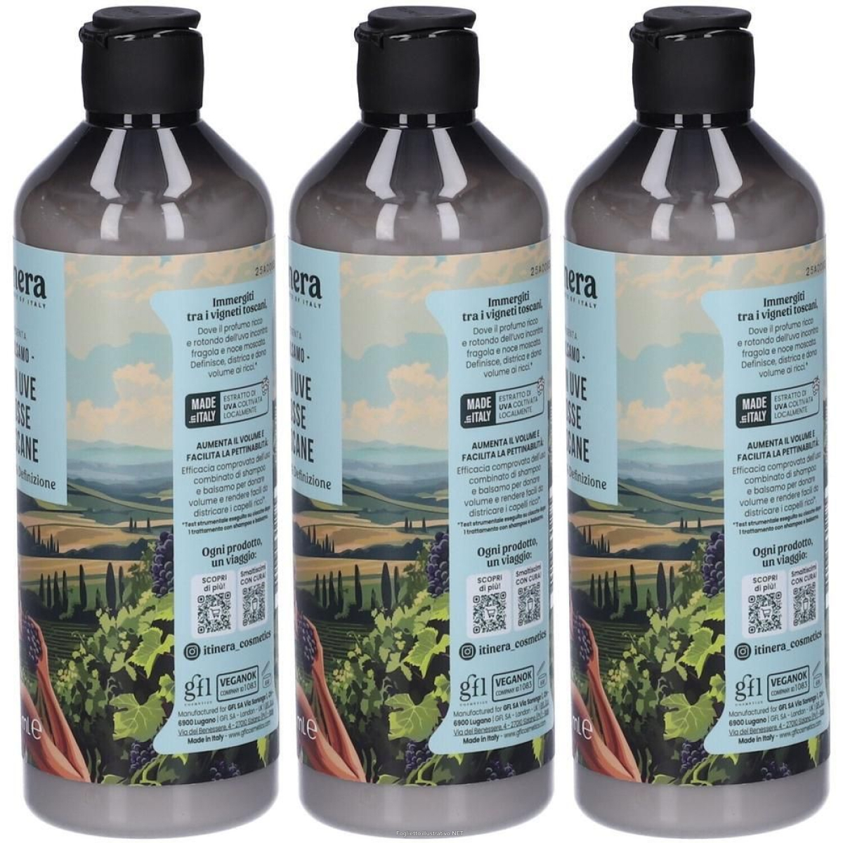 Cerca Offerte di itinera balsamo con uve rosse toscane volume e definizione 370 ml e acquista online