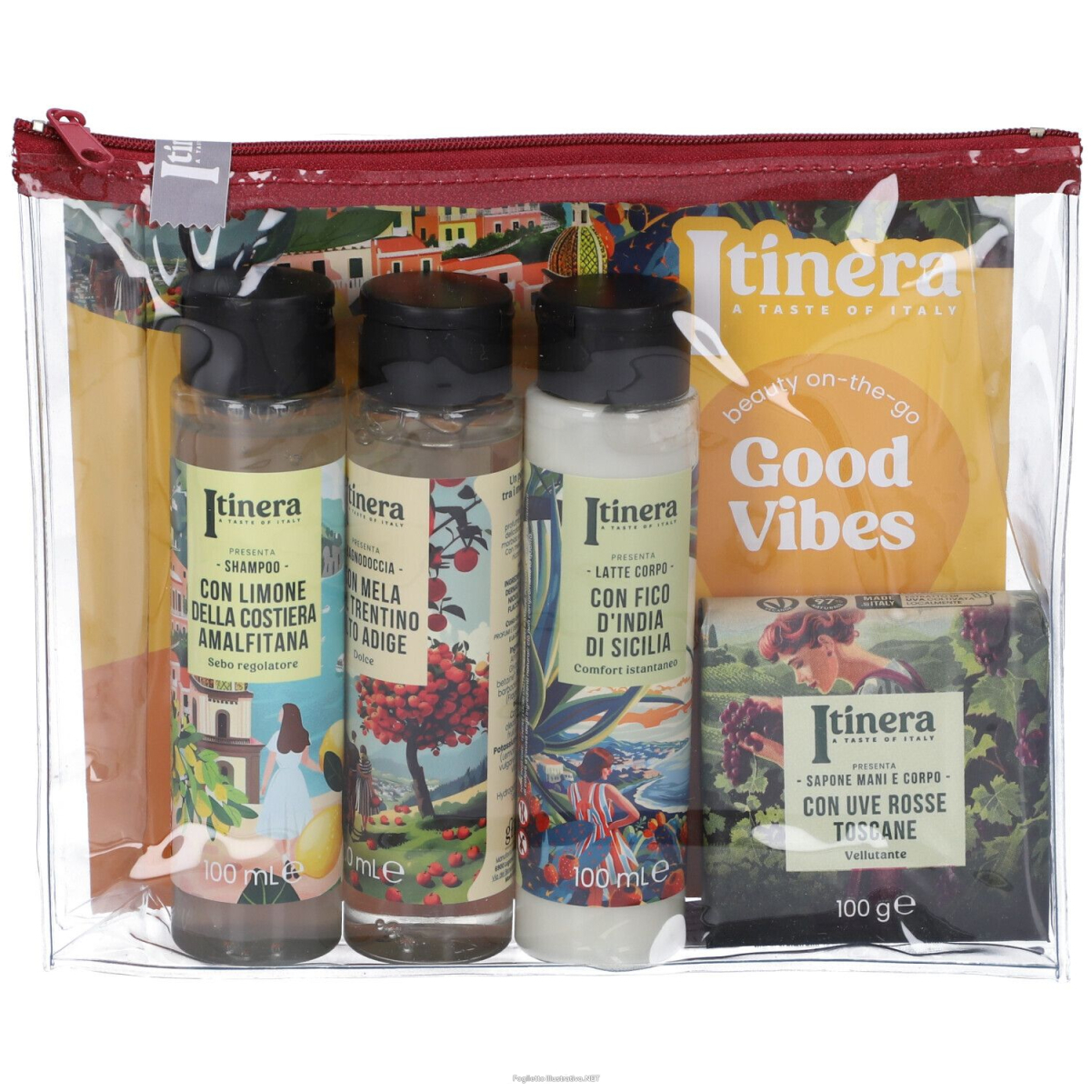 Cerca Offerte di itinera set viaggio good vibes shampoo sebo regolatore + bagnodoccia e acquista online