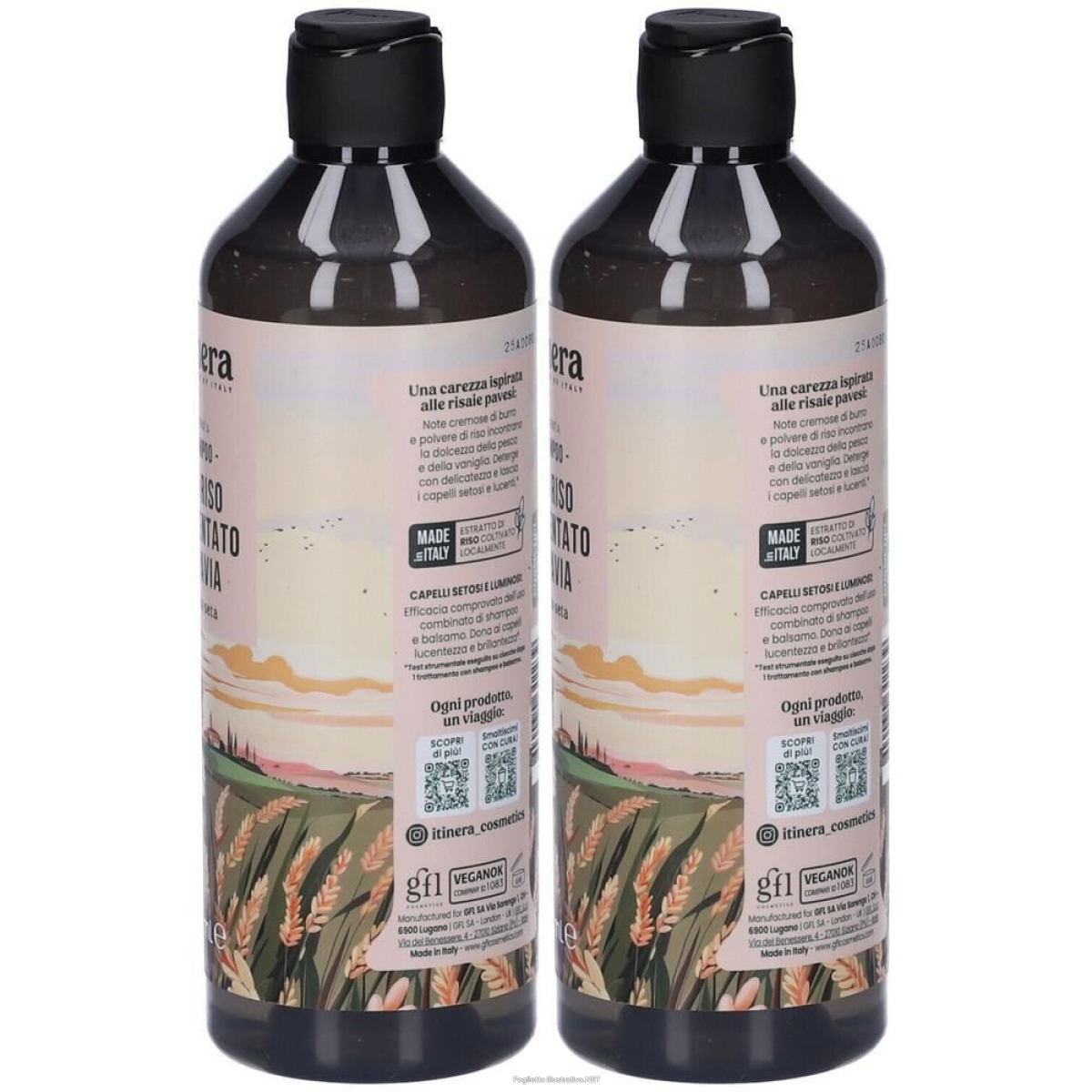 Cerca Offerte di itinera shampoo con riso fermentato di pavia effetto seta 2x370 ml e acquista online
