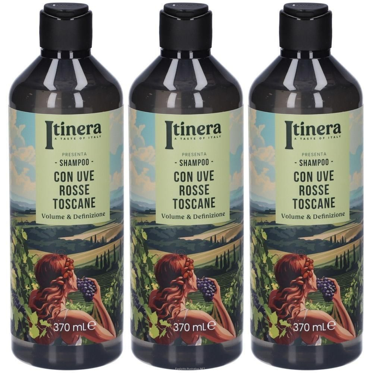 Cerca Offerte di itinera shampoo ricci sublimi con uve rosse toscane flacone 3x370 ml e acquista online
