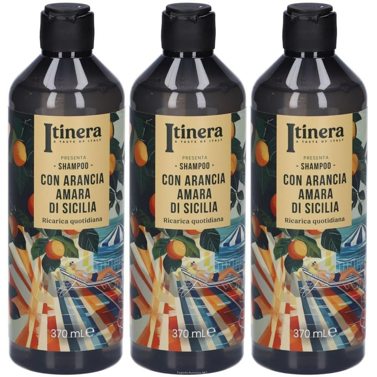 Cerca Offerte di itinera shampoo uso frequente con arancia amara di sicilia flacone 3x3 e acquista online