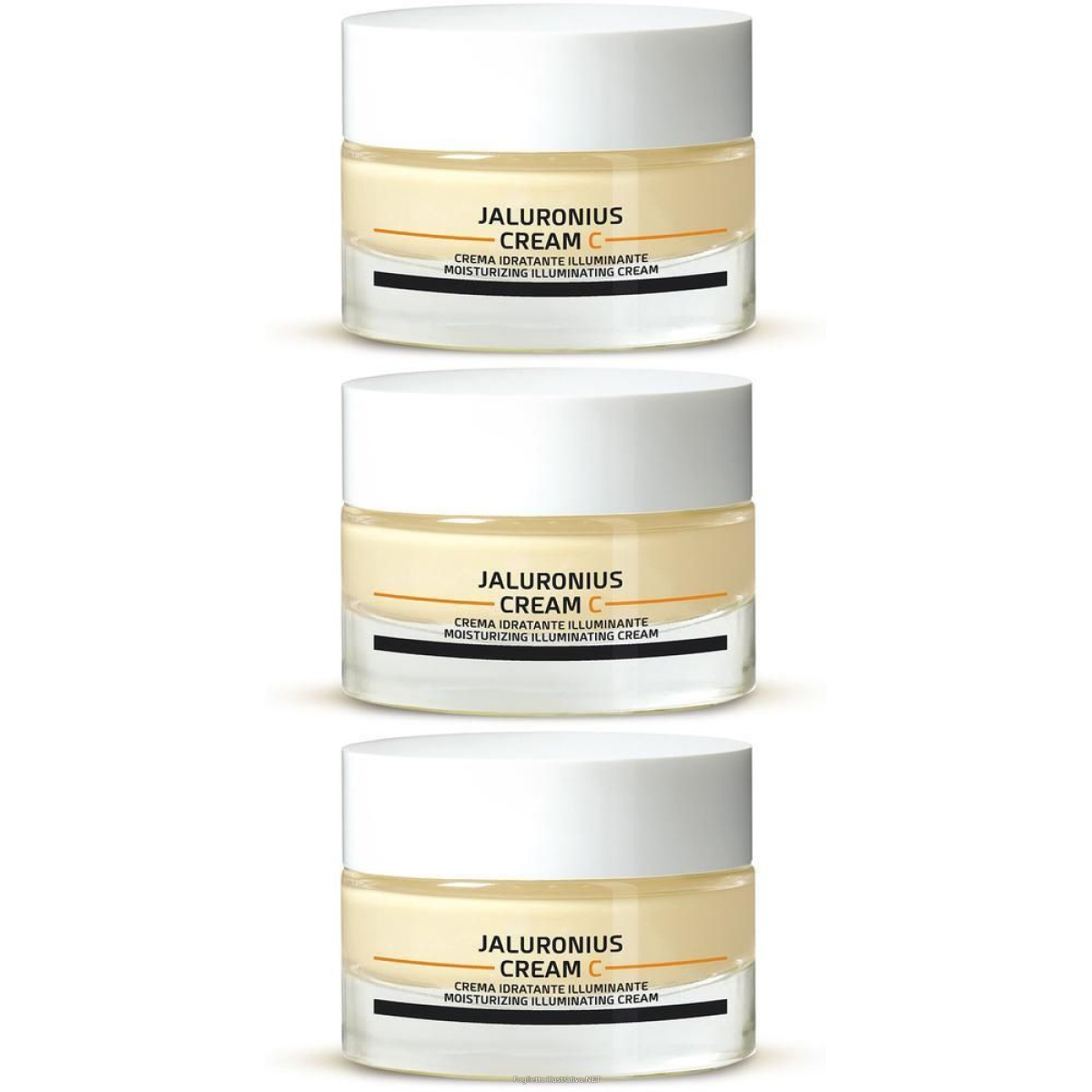 Cerca Offerte di jaluronius cream c crema idratante e illuminante 3x50 ml e acquista online