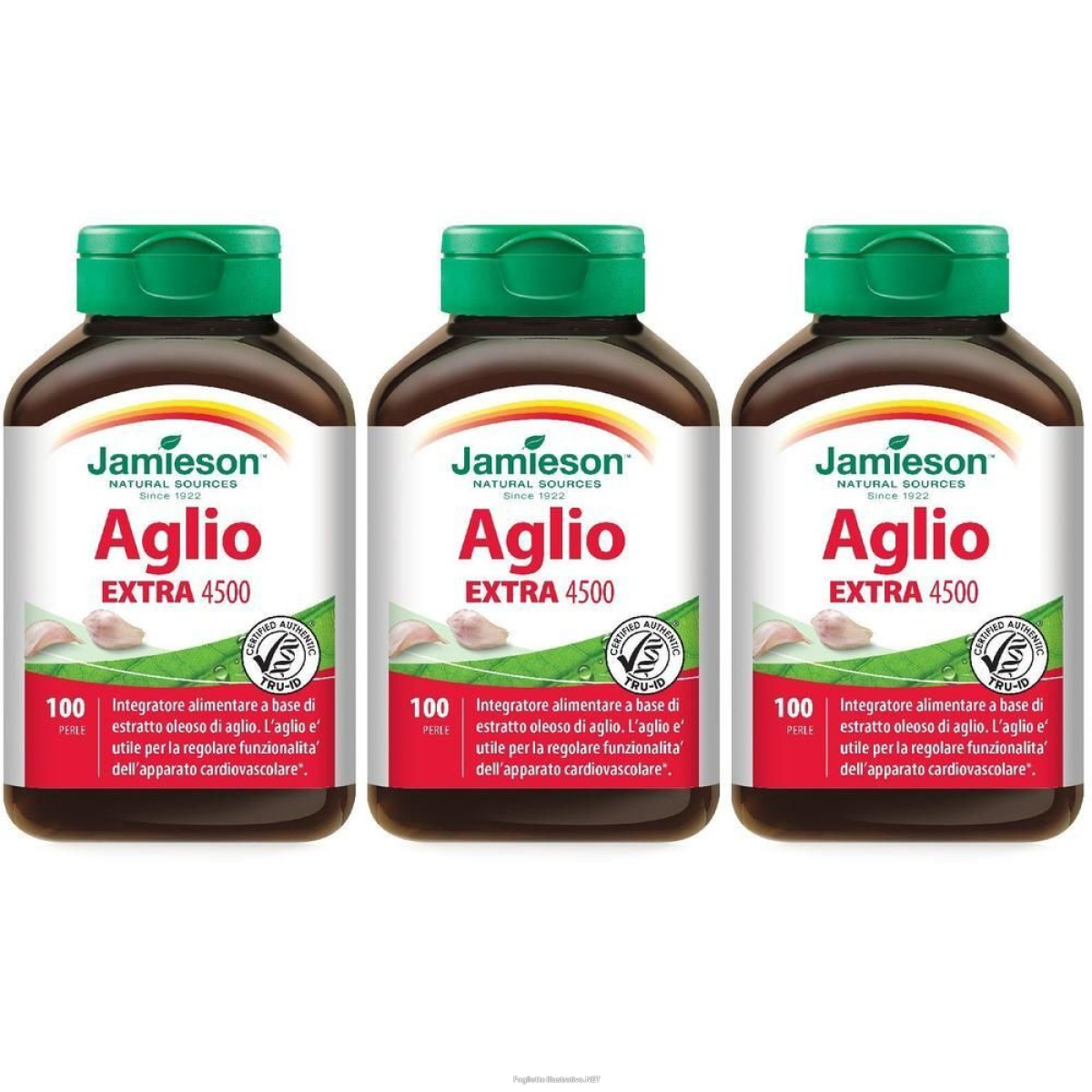 Cerca Offerte di jamieson aglio extra 4500 100 perle 3x100 pz e acquista online
