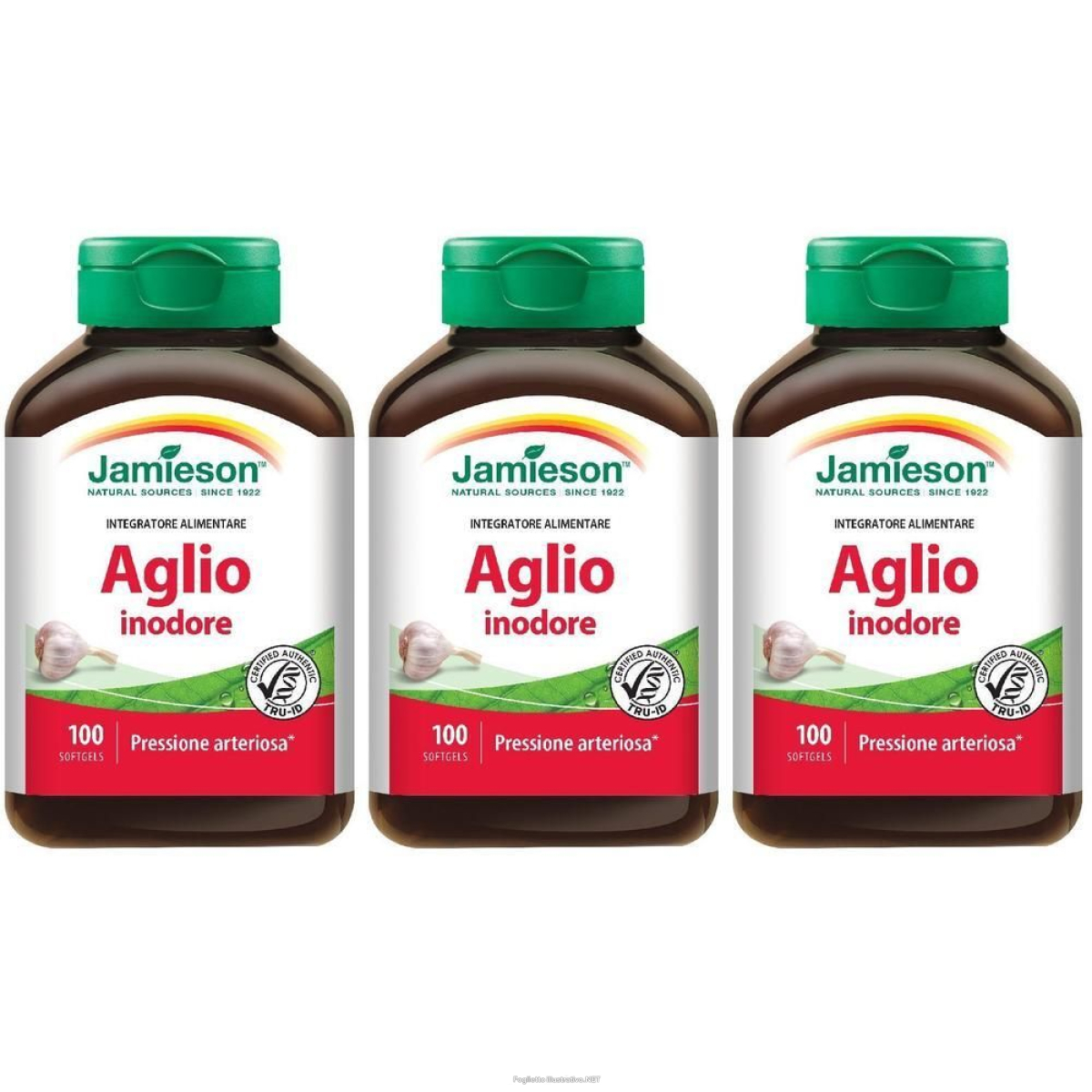 Cerca Offerte di jamieson aglio inodore 3x100 pz compresse masticabili e acquista online