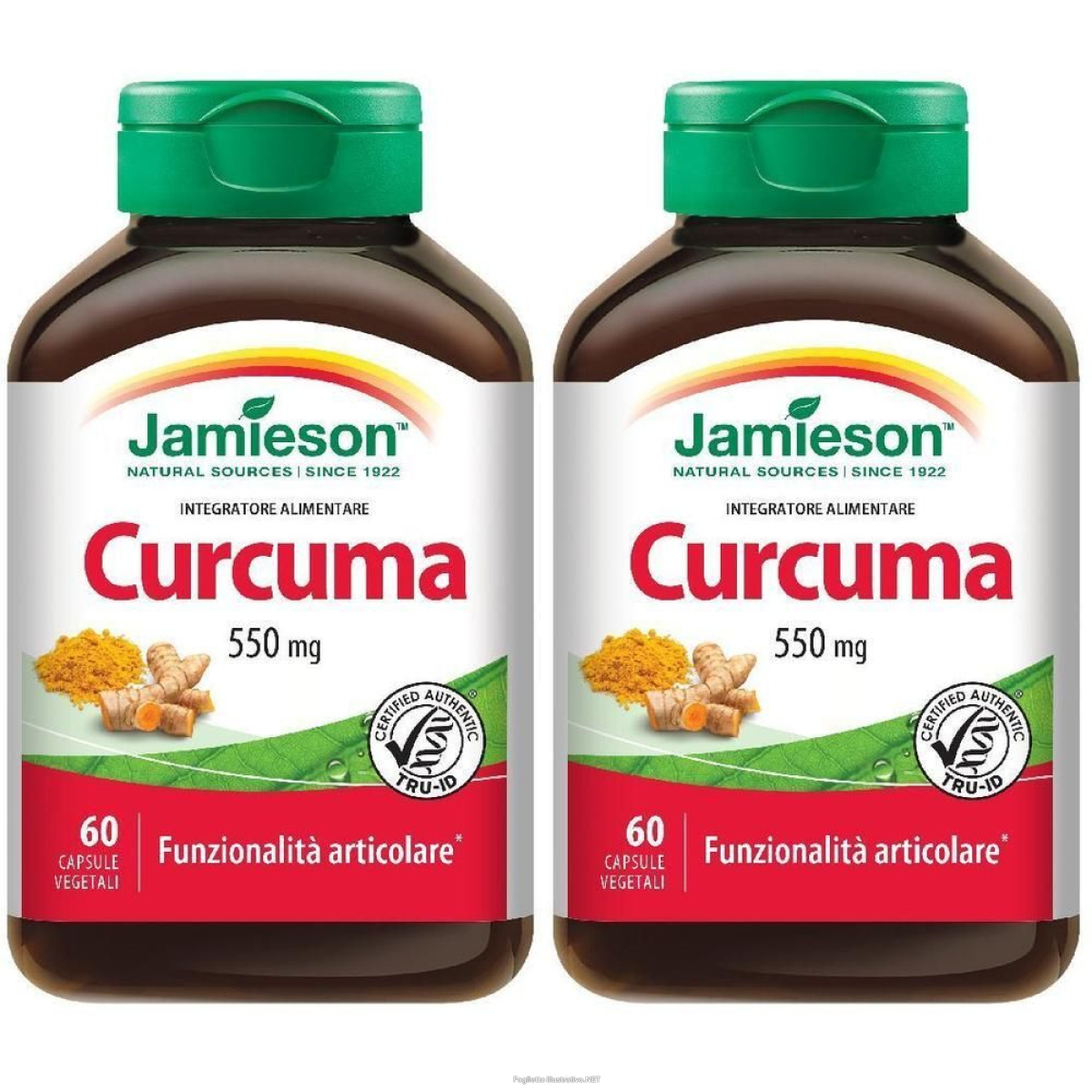 Cerca Offerte di jamieson curcuma in capsule 2x60 pz e acquista online