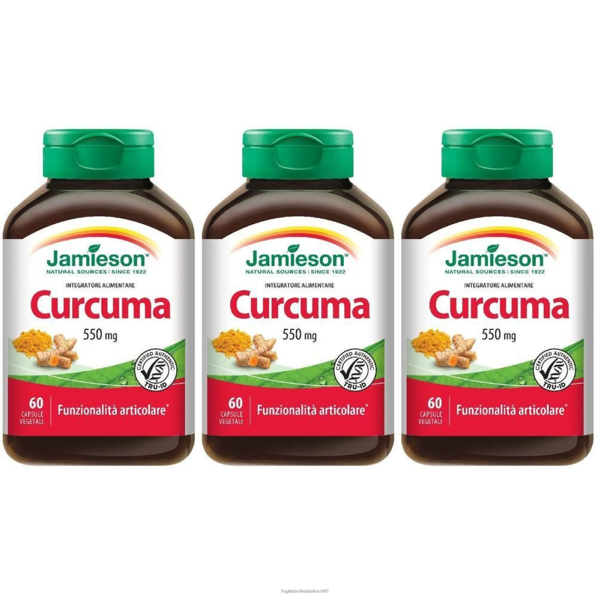 Cerca Offerte di jamieson curcuma in capsule 3x60 pz e acquista online