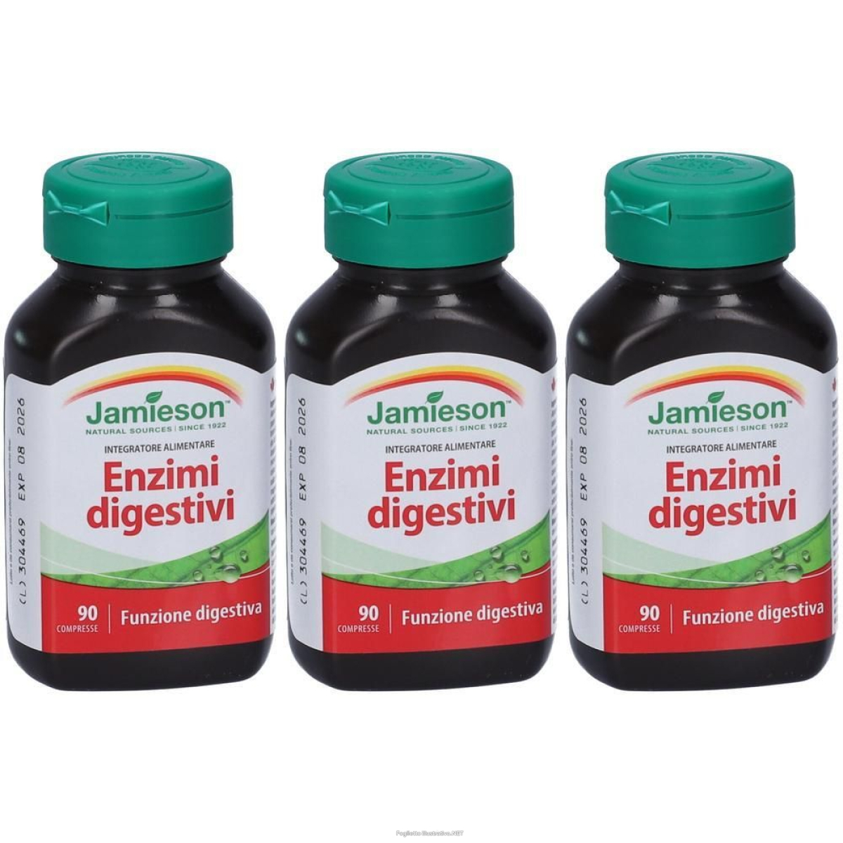 Cerca Offerte di jamieson enzimi digestivi 90 compresse 3x50 g e acquista online
