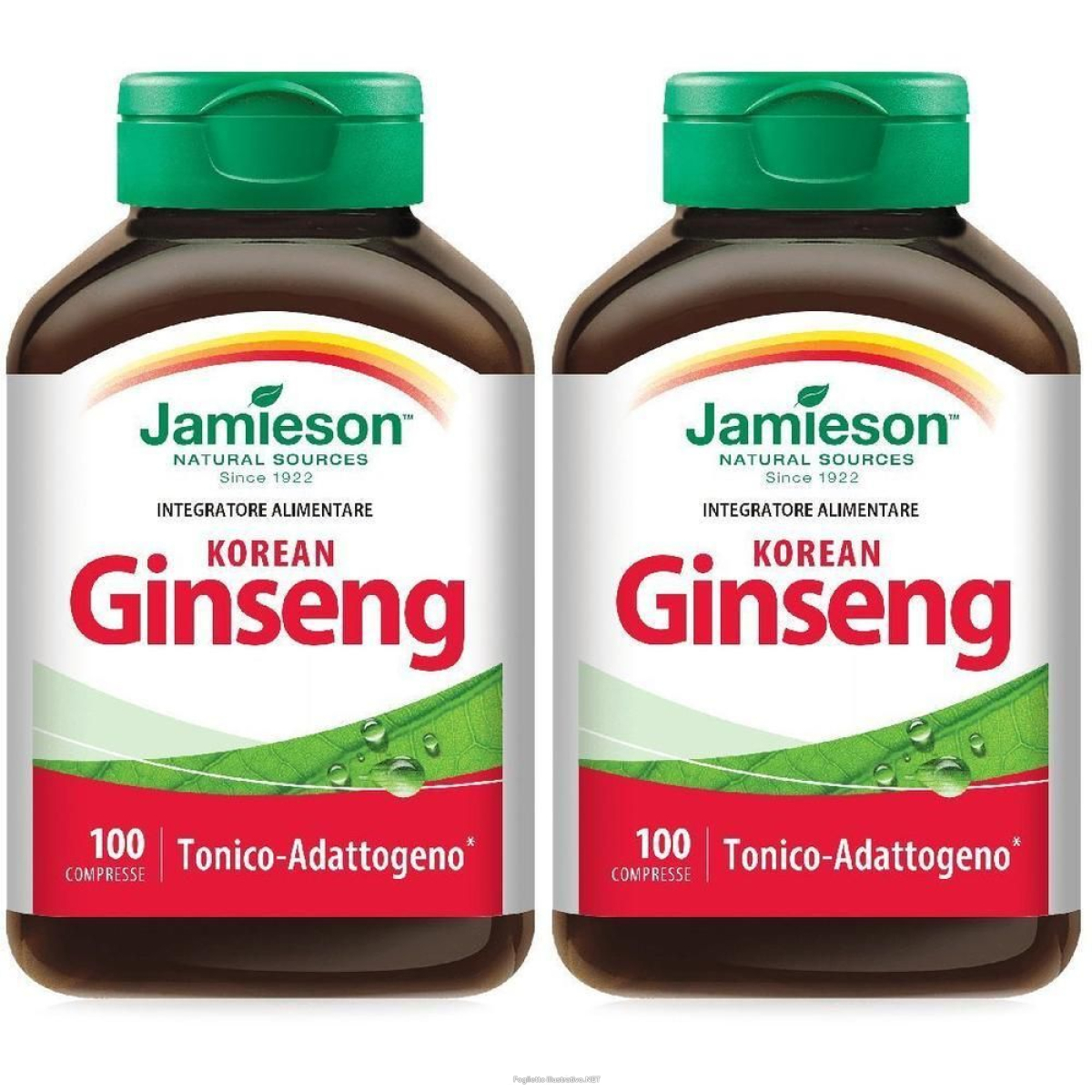 Cerca Offerte di jamieson korean ginseng 100 compresse 2x100 pz e acquista online