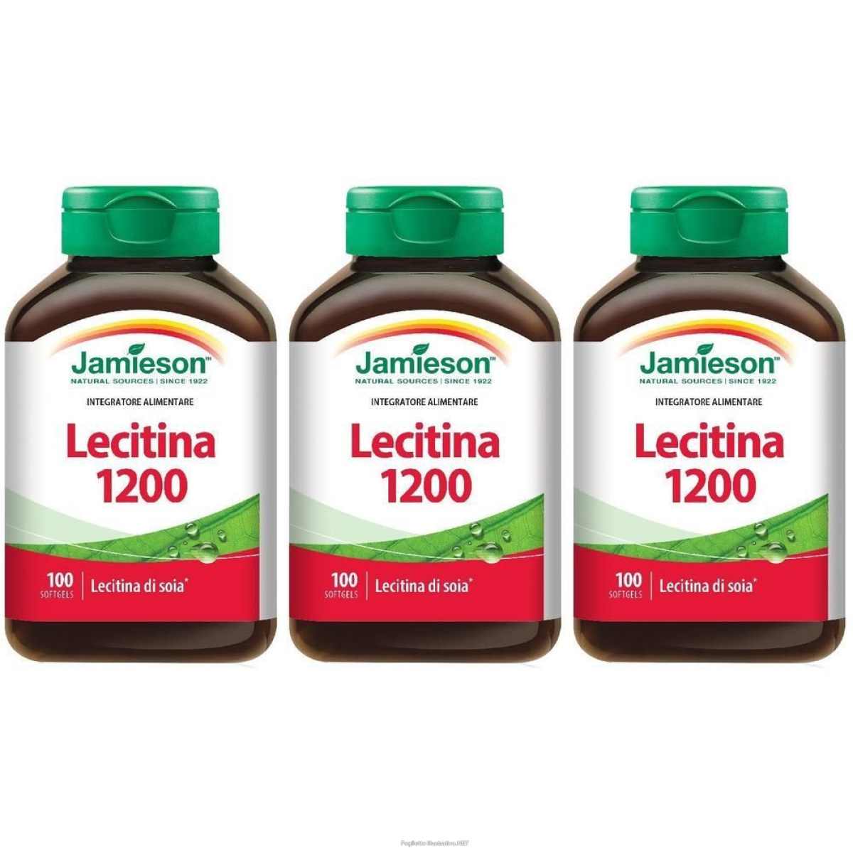 Cerca Offerte di jamieson lecithin 1200 100 capsule 3x100 pz e acquista online