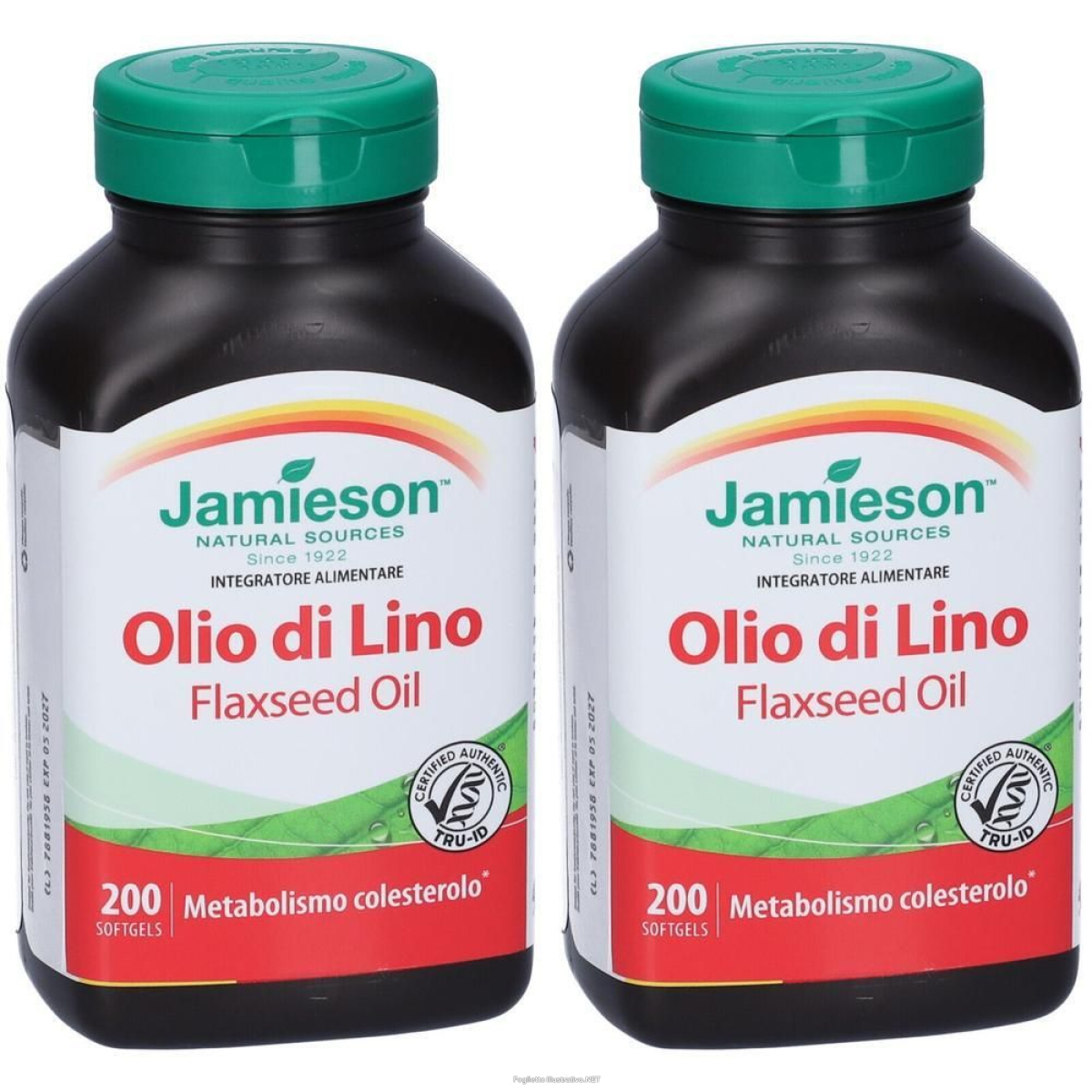 Cerca Offerte di jamieson olio di lino capsule softgel 2x278,8 g perle e acquista online
