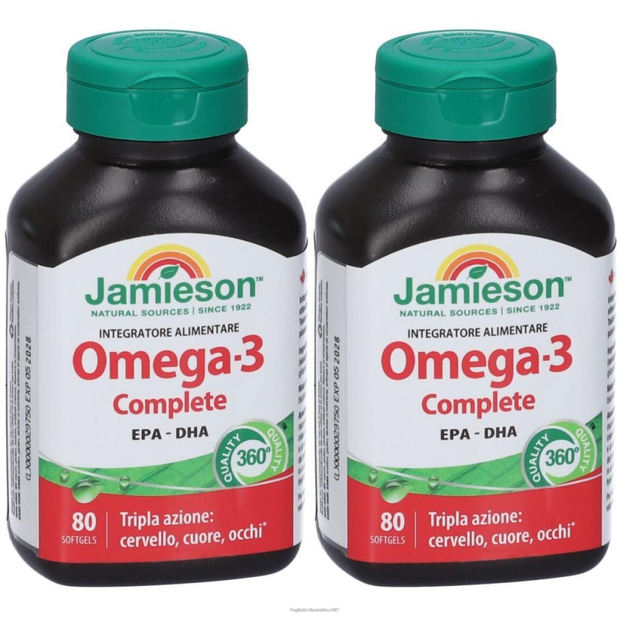 Cerca Offerte di jamieson omega 3 complete 80 perle 2x80 pz e acquista online
