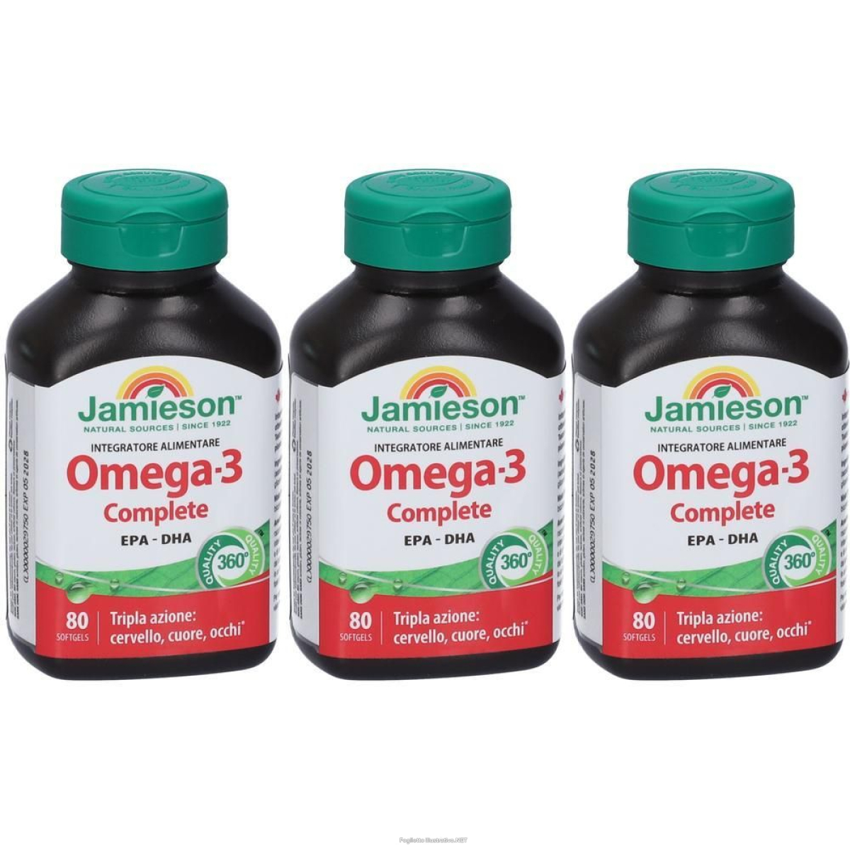Cerca Offerte di jamieson omega 3 complete 80 perle 3x80 pz e acquista online
