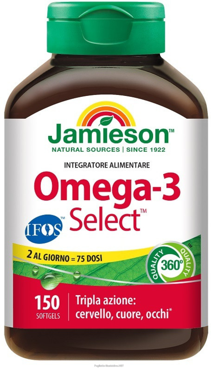 Cerca Offerte di jamieson omega-3 select integratore per la funzione cardiaca cerebrale e visiva 150 softgel e acquista online