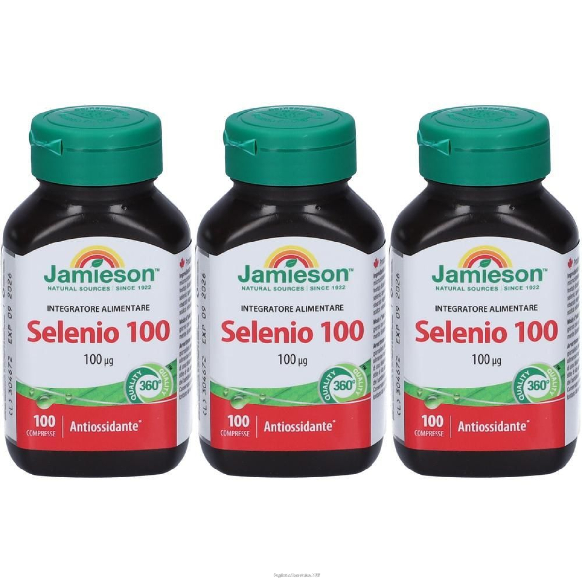 Cerca Offerte di jamieson selenio 100 3x30 g compresse e acquista online