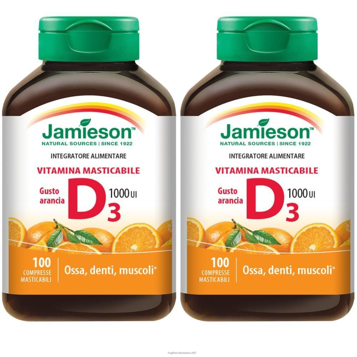Cerca Offerte di jamieson vitamina d masticabile arancia 100 compresse 2x70 g e acquista online
