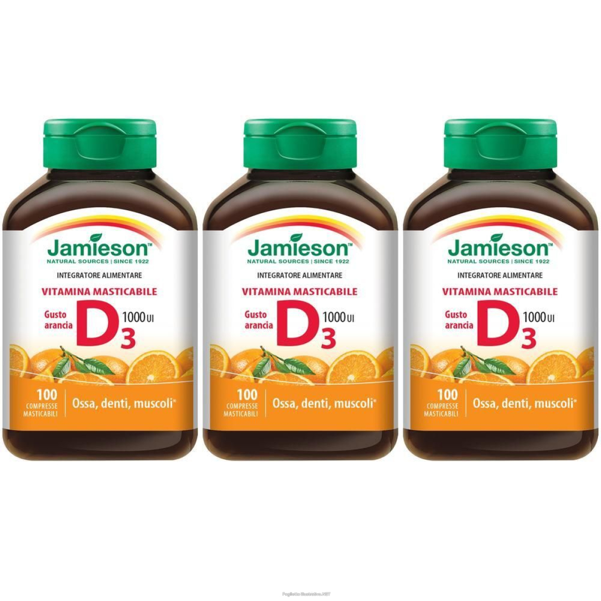 Cerca Offerte di jamieson vitamina d masticabile arancia 100 compresse 3x70 g e acquista online