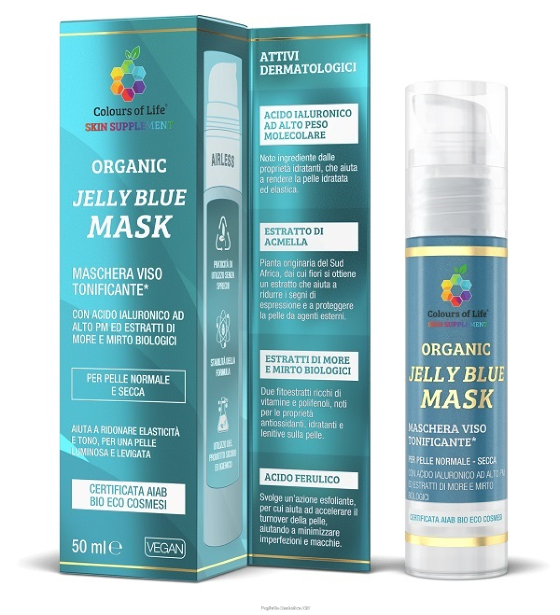Cerca Offerte di jelly blue organic mask 50 ml e acquista online