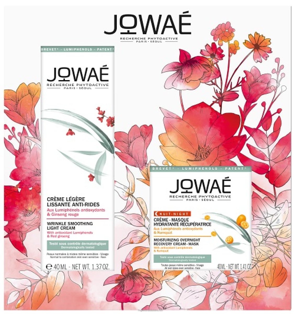 Cerca Offerte di jowae - cofanetto antiage crema idratante + maschera rimpolpante confezione 2 pezzi e acquista online