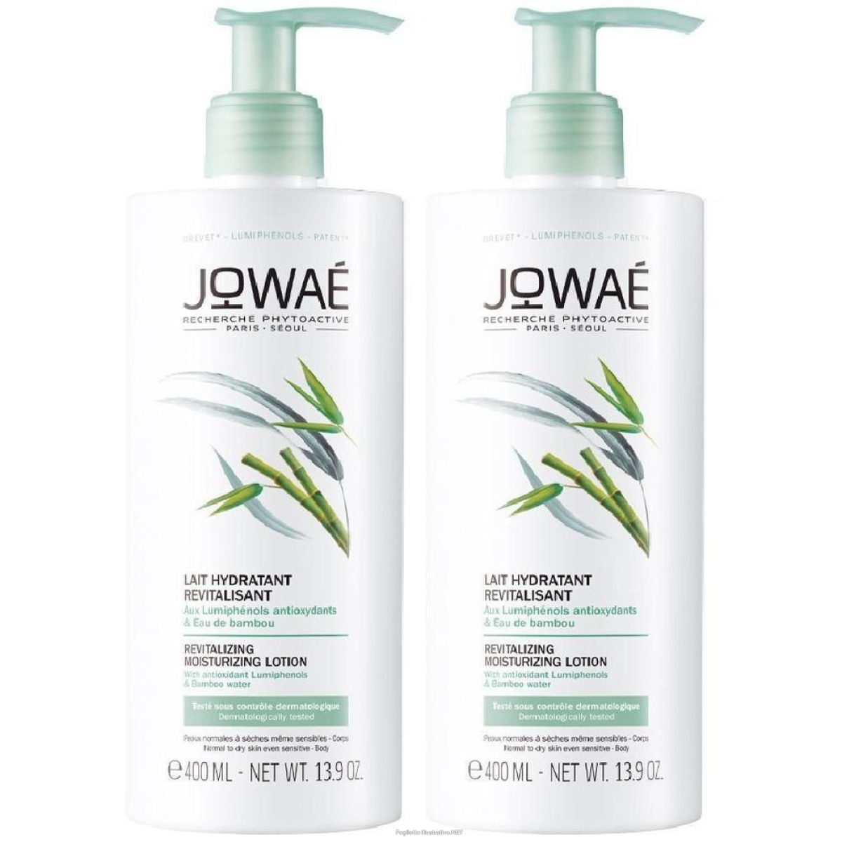 Cerca Offerte di jowae latte idratante rivitalizzante corpo 2x400 ml e acquista online