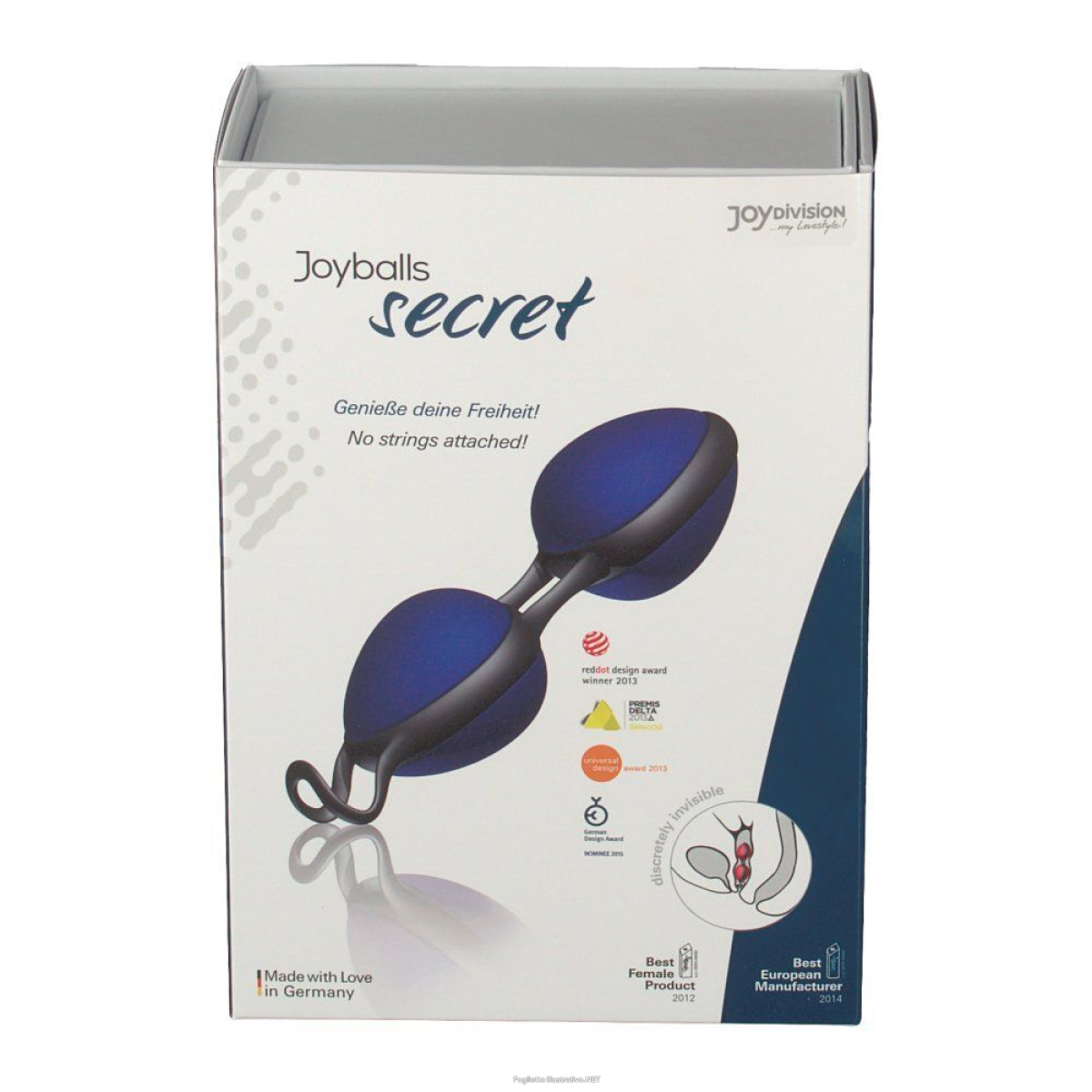 Cerca Offerte di joydivision joyballs secret blu / nero 1 pz dispositivo per l'allename e acquista online