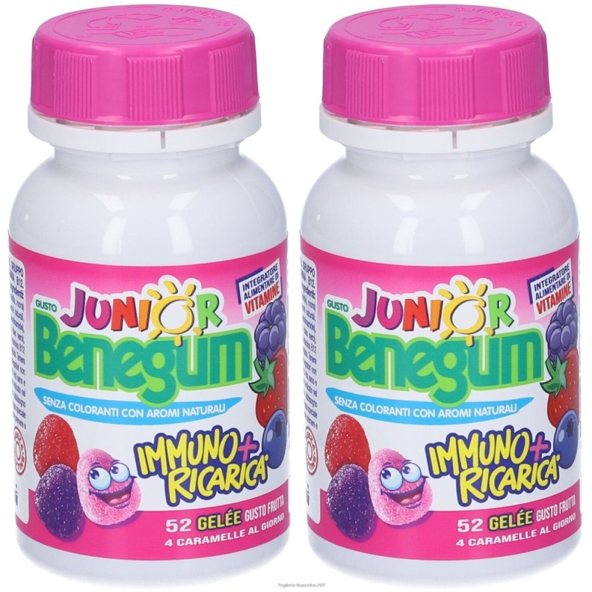 Cerca Offerte di junior benegum immuno+ricarica gelèe set da 2 g caramelle e acquista online