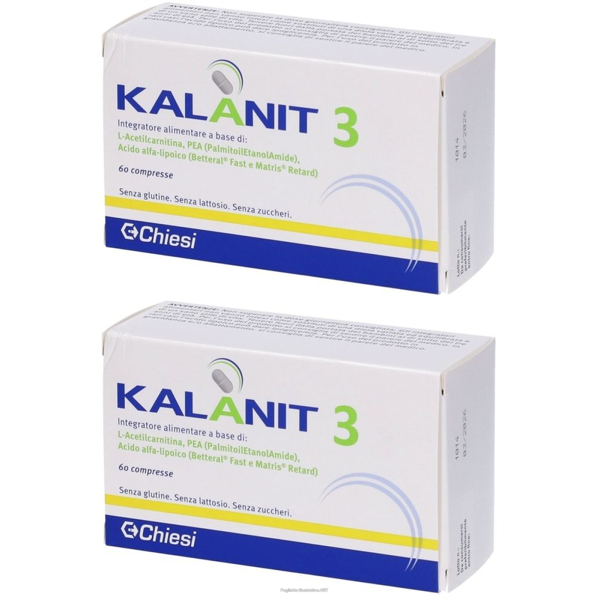 Cerca Offerte di kalanit 3 60 compresse set da 2 2x87 g e acquista online